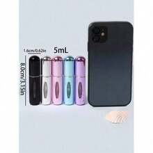 6Pcs Travel Perfume Bottle Refillable Portable Perfume Bottle Mini Atomizer Spray Refill Bottle Women Pocket Dispenser Cologne Sprayer 5ml Portable Spray Portable Spray Bottle Spray Travel Bottle Travel Spray Bottles Mini Spray Bottle Small Spray Bottle - Multicolor - View 3