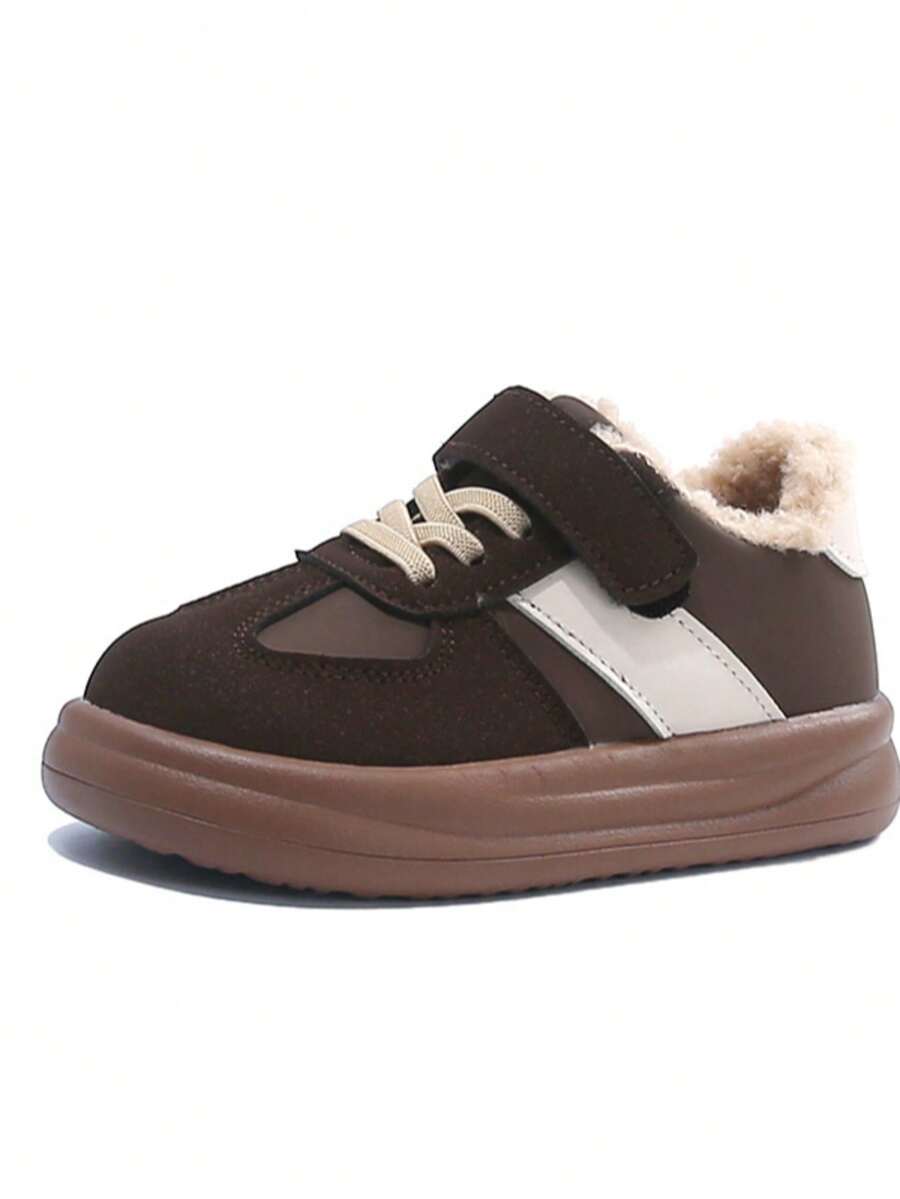 Kindersneaker mit Thermofutter, für Jungen & Mädchen, geeignet für Schule, Winterausflüge, Ferien