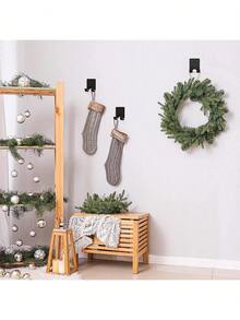 2pcs Wall-Mounted Razor Holder, Shaving Razor Hook, No-Drill Stainless Steel Razor Holder, Waterproof Self-Adhesive Stainless Steel Holder With Elegant Style, Suitable For Bathroom, Kitchen, School, Dormitory And Apartment. Space-Saving Bathroom Storage Rack, Durable Plastic Razor Storage Rack, And Space-Saving Easily Solve The Messy Problem Of The Wash Basin, Bathroom Accessories, Room Decor - Multicolor - View 5