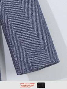 Young Boys Overcoat, Warm Jacket, College Style, Padded, Autumn/Winter