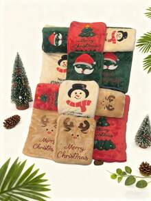 مجموعة منشفة حمام من الفلوريش المرجاني المحدود (4 قطع اختيارية) | ثلاثة تصاميم جميلة لرجل الثلج + الرنة + بابا نويل فائقة اللين وصديقة للبشرة فائقة الامتصاص + سريعة الجفاف وخالية من الوبر يمكن استخدامها كمنشفة ساونا / منشفة ضيوف / ديكور حمام 70 * 140 سم منشفة حمام + 34 * 75 سم منشفة يد أفضل هدية لموسم المجيء والميلاد