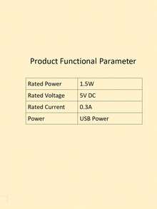 1 件黑色镜面时钟闹钟温度 LED 带 2 个 USB 集线器