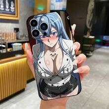 Funda de teléfono móvil de la serie clásica negra de Anime Devil Hunter, siguiendo la protección creativa a prueba de manchas y golpes, adecuada para las series  11/12/13/14/15/16 Pro Max o Plus, funda resistente a las manchas, accesorio móvil. - Negro - Ver 2