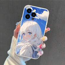 Funda protectora de teléfono de anime para iPhone 16ProMax/16Pro/16Plus/16/15ProMax/15Pro/15Plus/15/14ProMax/14Pro/14Plus/14/13ProMax/13Pro/13Mini/13/12ProMax/12Pro/12Mini/12/11ProMax/11Pro/11/XR, impresión genial de cómics y dibujos animados encantadores [GC605]. - Color mixto 1 - Ver 2