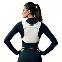 Women's Lightweight Reflective Nightrunning Backpack, Breathable Water-Resistant Running Vest Backpack (Multiple Colors Available), Multifunctional Lightweight Storage Equipment, Convenient For Carrying Water Bottle And Phone During Sports, Unisex Sports Vest, Fitness Hiking Running Equipment, Portable Water Bottle Backpack