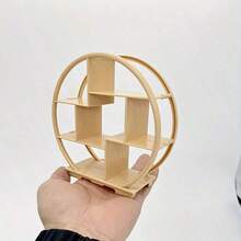 仿真微缩道具 玄关摆件 展示架 书桌 办公桌 装饰架