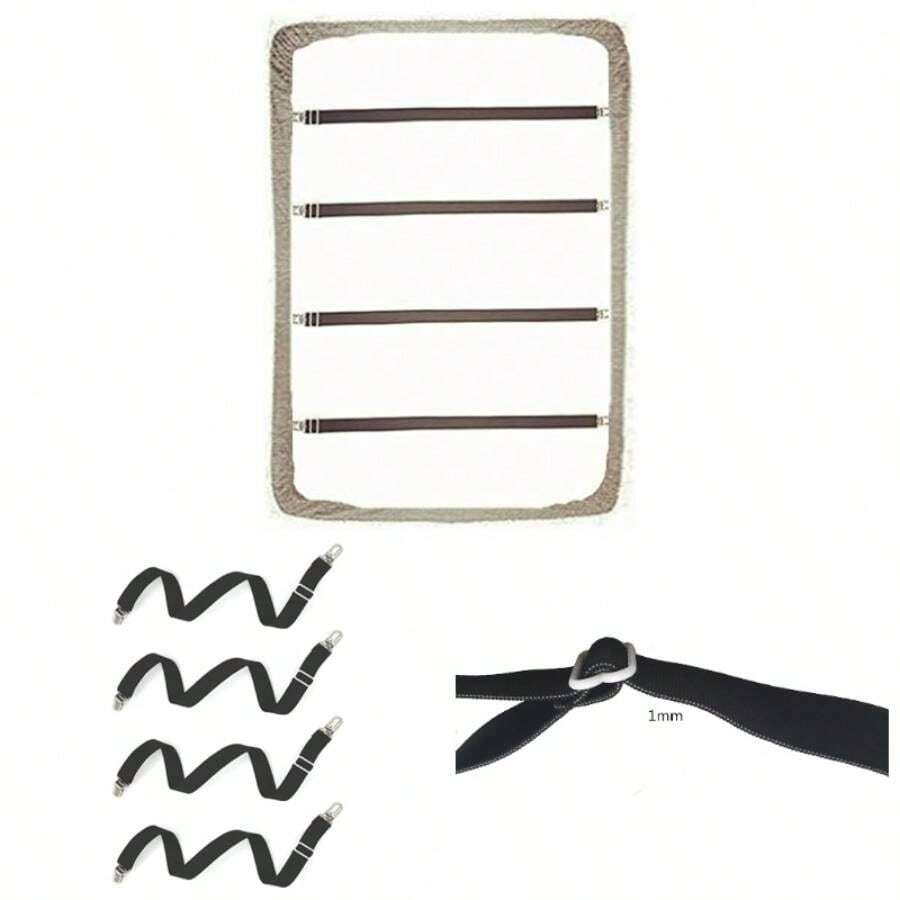 Bed Sheet Clip, Sofa Slipcover Holder, Hold Sheets Tightly, 20 To 784 PiecesBlack - 最初的 - 查看 1
