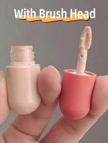 1 / 3 Pieces Set Mini Capsule Foundation And Liquid Dispenser With Brush, Leak-Proof Travel Essentials Lipstick And Perfume Dispenser - Multicolor - View 8