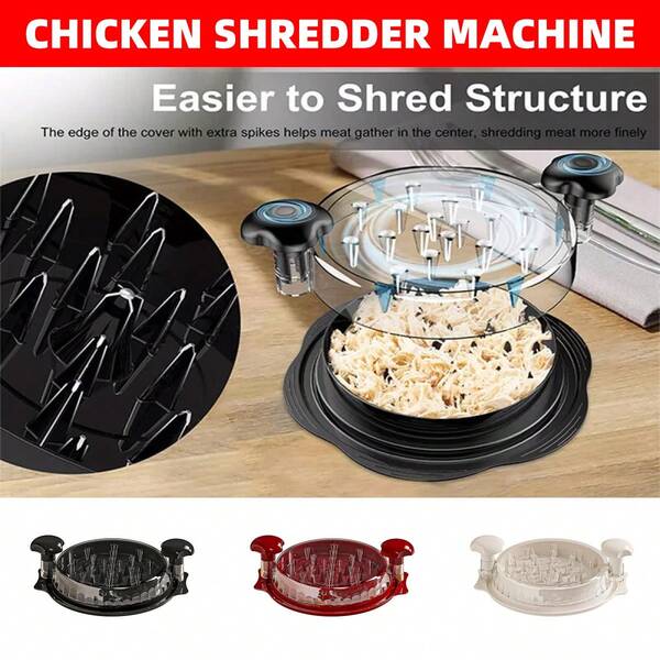 Aimall Manual Chicken Shredder Meat Separator Kitchen Tool Grinder For Pulled Meat Use