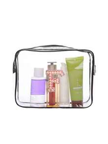 Bộ 5 món - 1 túi đựng đồ trang điểm, túi đựng đồ vệ sinh cá nhân, túi đựng đồ, túi đựng mỹ phẩm, túi xách tay, túi du lịch & sử dụng tại nhà nhẹ, đồ dùng thiết yếu khi đi du lịch, túi đựng đồ trang sức, túi đựng son bóng, túi đựng sơn móng tay, túi đựng đồ trang điểm, băng đô và dây đeo cổ tay - Nhiều màu - Xem 21