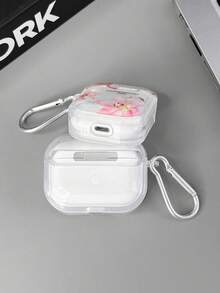 Ốp tai nghe Bluetooth họa tiết hoa hồng, ốp tai nghe hoa ly, ốp tai nghe hoa lan Phalaenopsis, ốp tai nghe in dòng chữ "Mọi chuyện xảy ra đều có lý do", ốp tai nghe trong suốt kèm 1 dây đeo, tương thích với nhiều loại tai nghe, tương thích với ốp Pro 3, tương thích với Pro (thế hệ thứ 2), tương thích với 3, tương thích với Pro, tương thích với 2, tương thích với 4. Quà tặng mùa xuân - Nhiều màu - Xem 7