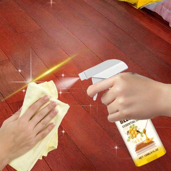 jakehoe Jakehoe Wood Polishing Beeswax Spray, Furniture Care Polish, Color Enhancing, Nourishing, Anti-Cracking Wood Spray