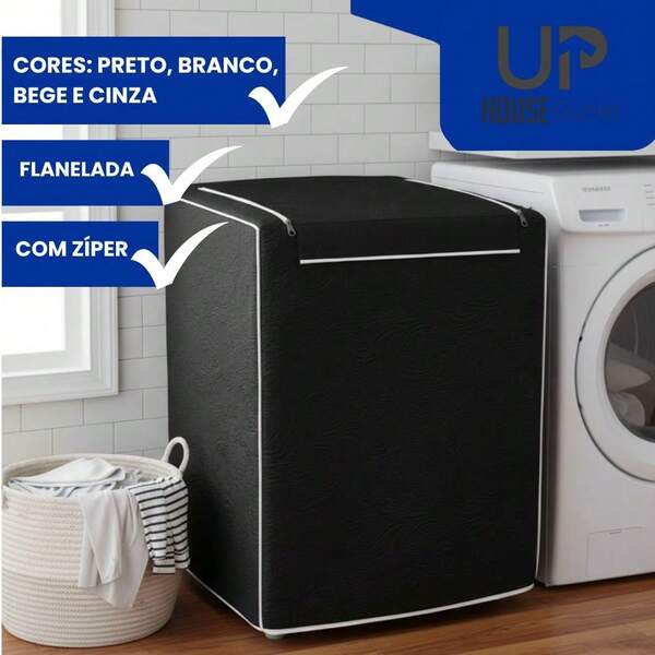 Capa Protetora Impermeável para Lavadora 10–17kg – Vários Tamanhos para Várias Marcas