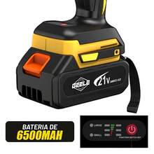 Chave De Impacto Parafusadeira 2 Bateria 21v  Brushless 300N GEELE