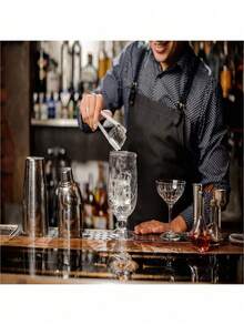 1/3/5 st återanvändbara mini-förrättstänger, transparenta plastserveringstänger för isbitar, sallader, buffé, bröllop och grill, greppvänligt köksverktyg - Multifärgad - Visa 7