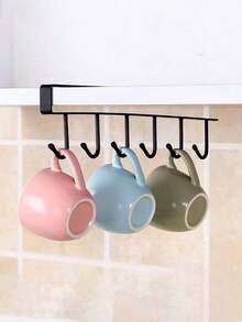 Giá đỡ cốc không cần vít, thích hợp cho cốc cà phê và cốc trà, cũng có thể được sử dụng như một móc treo cà vạt và khăn đa năng trong tủ quần áo. Trượt êm ái, chắc chắn và bền bỉ. Giá đựng đồ bằng sắt, lý tưởng cho nhà bếp và tủ quần áo, tiết kiệm không gian và giữ cho đồ đạc được sắp xếp gọn gàng. Áp dụng cho tủ, giá để nồi, giá để xẻng và giá đựng đồ - không cần khoan. - Nhiều màu - Xem 6