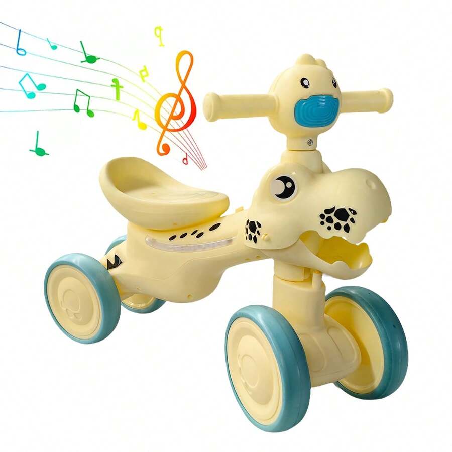 Kids Push Ride-Ons - Yellow - View 1
