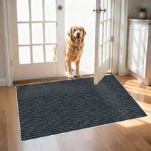 Anti-Slip Doormat, Front Door Entrance Mat, Self-Adhesive Anti-Slip Large Doormat, Absorbent Mat For Kitchen, Bathroom And Patio, Self-Adhesive Anti-Slip Large Doormat, Low-Profile Entrance Carpet, Non-Curling Entrance Door Mat, Easy To Clean, Suitable For Elderly, Children And Pets