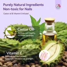 SAVILAND Set di solventi per unghie senza acidi: 3 in 1, solvente per smalto in gel a rimozione rapida per unghie con lattice liquido, smalto staccabile e olio per cuticole, olio per unghie ricco di olio di ricino, vitamine E per la protezione.