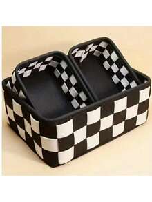 1 Stück/2 Stück/3 Stück Filz Aufbewahrungsboxen, koreanisches Design, beliebter Aufbewahrungsorganizer, geeignet für dSchulanfangule, Heimdekoration, große Kapazität für Kleidung, Spielsachen, Bücher, zufälliger Stil Lieferung