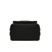 1 件时尚单肩手提尿布包，内置奶瓶隔层 - 黑色 - 查看 6