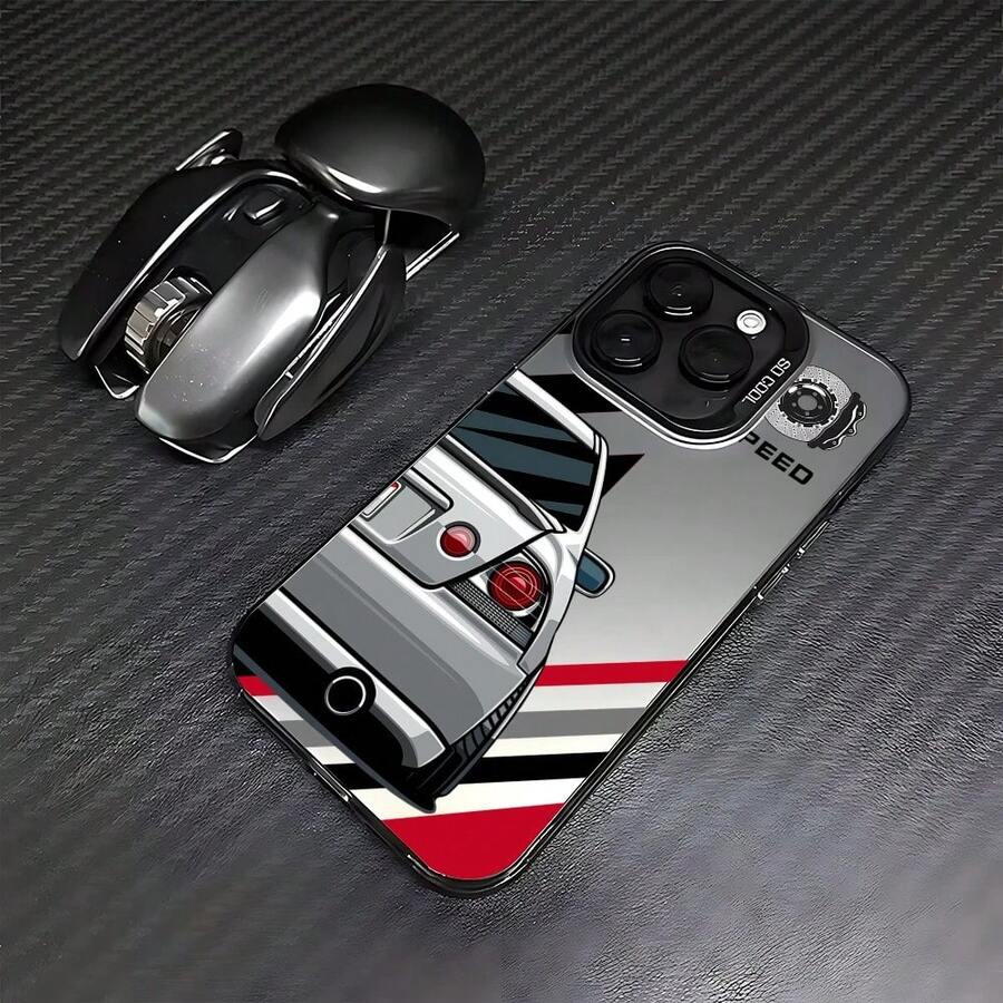 Funda de teléfono de coche JDM modificada de dibujo animado compatible con Oppo Reno14 Reno13 Reno12 Reno11 Reno10 Reno8 7 6 Z F T Pro Plus 4G 5G, cubierta trasera mate compatible con funda 17 pro max, funda 17 pro, funda 17, funda 16 pro max, funda 17 pro max - CYB-313CY2592306A7 - Ver 1