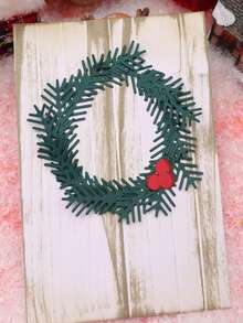 [Christmas]1pc Christmas Tree Metal Die Cuts Mountain Forest Cut Stencils Pine Tree Plant Merry Christmas Cutting Dies For Holiday DIY Scrapbook Embossing Album Photo Paper Card Craft Festival Decor