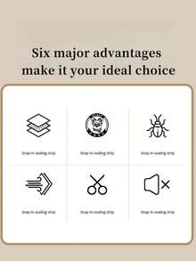 2PCS Adjustable Soft PVC Door Draft Stopper - Waterproof, Windproof, Noise-Reducing And Insect-Proof Seal Strip, Reusable Adhesive Door Bottom Guard, Suitable For All Types Of Doors, & Soundproof, Practical Household Accessory | Durable Door Gap Seal Strip