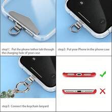 TENOC Beaded Phone Wrist Strap, Cellphone Lanyard Chain, Sparkling Wristlet Bracelet For Women, Green{"Color_name":"A-Green"} - A-綠色 - 查看 4