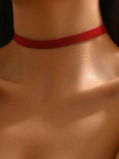 1 性感优雅的节日氛围女士颈链，简约女士