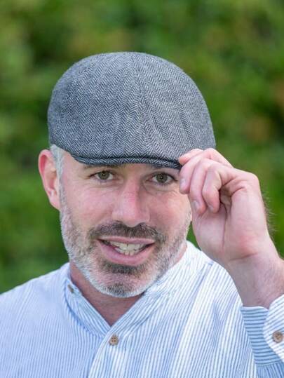 English Style Men's Octagonal Cap, Painter Hat, Newsboy Cap, Autumn/Spring