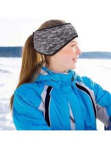 1 Piece Outdoor Sports Sweat-Absorbing Warm Headband, Cold Weather Ear Warming Headband, Suitable For Autumn And Winter, Unisex