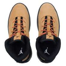 男士篮球鞋 JORDAN CITY BOOT，减震舒适户外运动鞋 - 亞麻/黑 - 查看 4