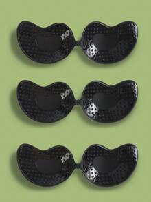 Bộ 1/2/4/6 miếng mút độn ngực silicon không dây, áo ngực hở lưng vô hình, miếng dán ngực thoáng khí, phù hợp với váy cổ chữ V sâu, trang phục hở lưng, thiết kế dây áo vô hình, kiểu dáng tự dính, thích hợp cho váy cưới/váy dạ hội, váy trễ vai, váy hở lưng, váy hai dây, váy bó sát, áo xuyên thấu, trang phục hai dây, tiệc cưới, du lịch. - Nhiều màu - Xem 30