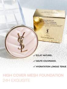 Yves Saint Laurent YSL Le Cushion Encore De Peau Glow-Pact Cushion Foundation B10 [Mini Size] 5g - Pink Air Cushion B10# 5g - View 3