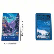 Mindscapes Tarot: Spiritual Guidance Cards For Tarot Beginners, Card Game, Intuitive Design, Modern Spiritual Divination Tool, Suitable For Meditation