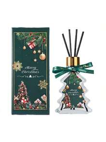 1 Bottle 100ml Christmas Flameless Essential Oil Gift Set, Creates Christmas Home Ambiance, Bedroom Air Purifier Diffuser, Perfect Gift For Friends - Multi-fragrance - View 7