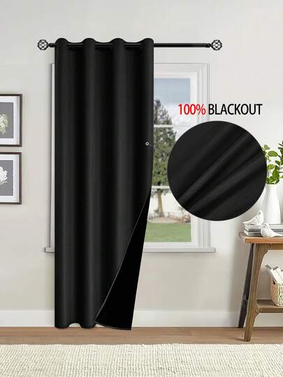 2pcs Of Curtains With Layered Insulated Lining, Suitable For Living Rooms, Bedrooms, And Bathrooms. Ideal For Home Decoration And Room Decoration. These Blackout Curtains Can Also Be Used For Christmas And Halloween Decorations,Room Decor