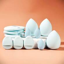 Bộ 12 miếng mút và bông trang điểm, không chứa latex, phù hợp với mọi loại da, dùng được cả ướt và khô, thích hợp cho kem nền dạng lỏng, kem che khuyết điểm, kem và phấn phủ, giá rẻ, quà tặng Ngày Valentine, đồ dùng giá rẻ, du lịch, đồ dùng cần thiết khi đi du lịch, trang trí phòng, quà tặng Valentine, đồ rẻ tiền, phòng ngủ, đồ 1 đô la, đồ dùng cần thiết cho kỳ nghỉ, quà tặng cho phụ nữ, phòng ngủ, Valentine, 99 xu - Màu sắc ngẫu nhiên - Bộ 12 chiếc - Xem 4