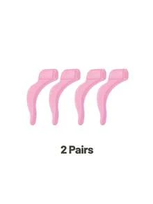 2/5 Pairs Soft Silicone Anti-Slip Ear Hooks, Eyeglass Temple Tip Covers | Secure Fit, Non-Slip, For Sports/Fashion Glasses/Reading Glasses - Multicolor - View 11