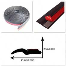 2.2M Rubber Rear Top Roof Weather Seal Strip For BMW Mini Cooper S Convertible - 2.2M - View 4