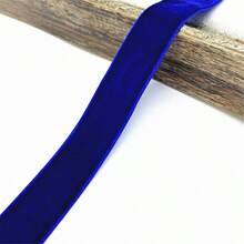 5 Yards X 20mm Colorful Single-Sided Flocked Ribbon, Flocked Ribbon For Bows, Gift Wrapping - 20mm Wide - View 28