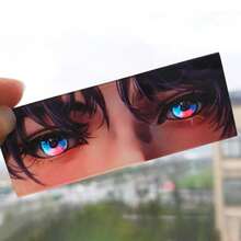 1个爱与深空亚克力钥匙扣 - 透明卡片、包包挂饰、吊坠、钥匙圈、展示收藏、家居装饰、高透明度材质、高清印刷、床头柜、桌面装饰、桌面收藏、2D桌面装饰、多功能装饰品、小巧吊坠礼物、圣诞礼物、平安夜礼物、完美礼物 - 彩色 - 查看 5