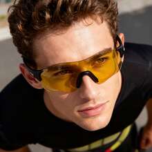 1PC Outdoor Cycling Glasses, Unisex Sports Glasses With Durable Lightweight Frame, Perfect For Driving, Cycling, Fishing, Running, Baseball And All Outdoor Activities, Suitable As A Gift For Halloween And Christmas