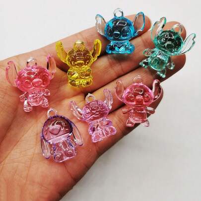 20 قطعة رسمية من ديزني! 6 قطع عشوائية من ملصقات الترصيع بأشكال ليلو وستيتش، مثالية للجمع والزينة المكتبية - ديكور عيد الميلاد وعيد الهالوين والخريف