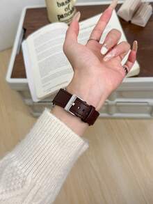 1 dây đeo đồng hồ bằng da thật, tương thích với Samsung Galaxy Watch 7, Galaxy Watch 5, Galaxy Watch 6, Galaxy Watch 4, kích thước: 40mm, 42mm, 43mm, 44mm, 45mm, 46mm, 47mm, 20mm, 22mm, màu vàng. - La Habana - Xem 3