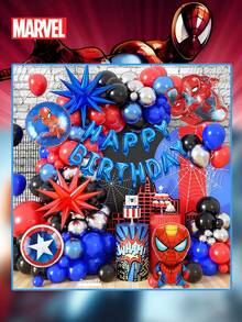 Marvel 1 Bộ bóng bay Người Nhện được  cấp phép chính thức theo chủ đề nhân vật hoạt hình, bóng bay trang trí tiệc sinh nhật, kỷ niệm tốt nghiệp, đồ trang trí gia đình, đạo cụ nền ảnh, quà tặng Giáng sinh cho bạn bè - Xem 2