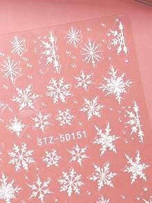 金色银色法式星星指甲贴纸，带水钻，闪亮金属星星，5D浮雕美甲贴花，Y2K闪光指甲饰物，DIY美甲装饰