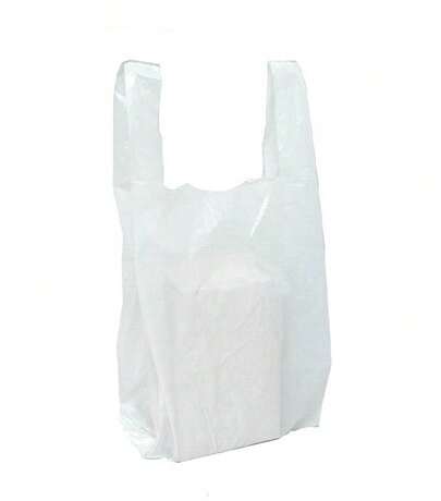 Bolsa com alça 60x70 reut. 70% rec. 1 pacote de 50 unidades.