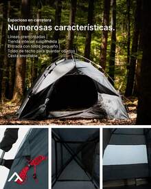 Camping Tents - Sharkgrey - View 3